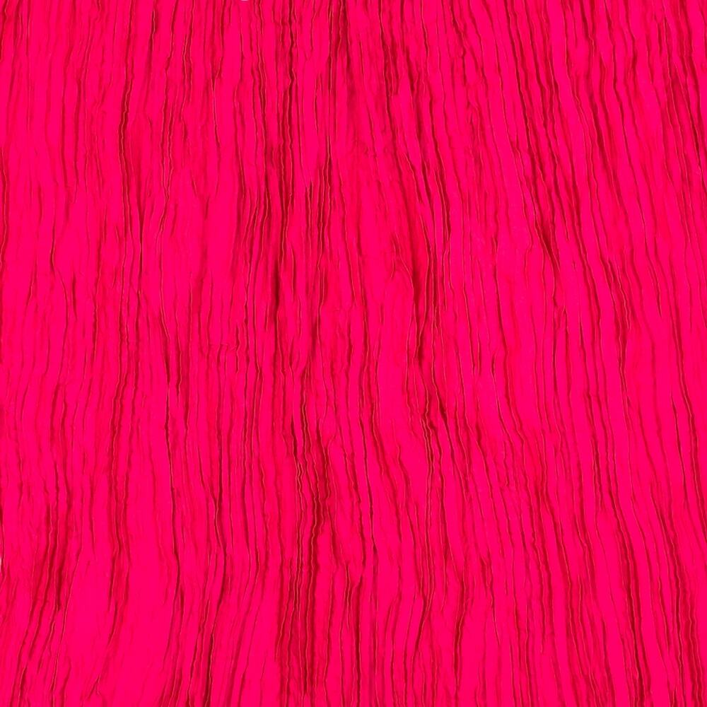 Ulla Johnson Midi Dress Orla Satin Pleated Sleeveless Hot Pink New No Tags - Picture 12 of 15